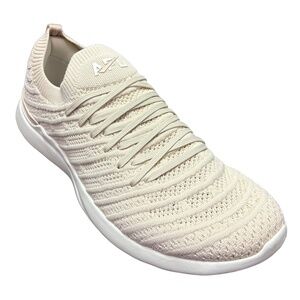 NWT APL TechLoom Wave Warm Silk Ivory Athletic Running Training Sneakers Mens 8